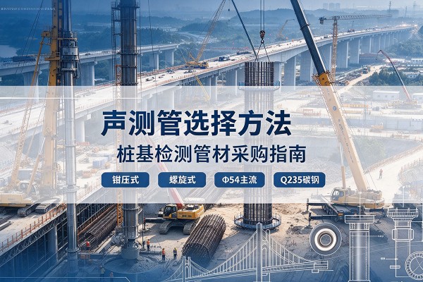 新民声测管选型标准