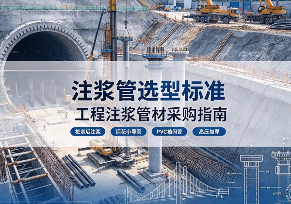 新民注浆管选型标准